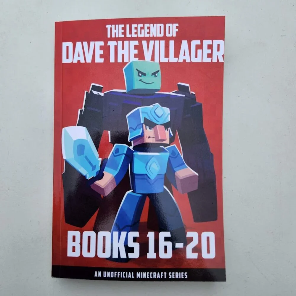 The Legend of Dave the Villager Books 16–20 Book Paperback Minecraft 363 pages
